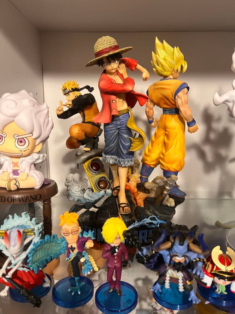超レア】ジャンプフォース 孫悟空 ナルト ルフィ フィギュア - メルカリ