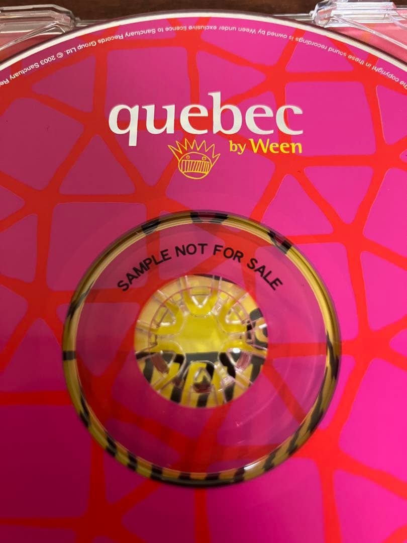 サンプル盤 WEEN quebec 国内盤 解説／対訳付き ウィーン WEEN 解説