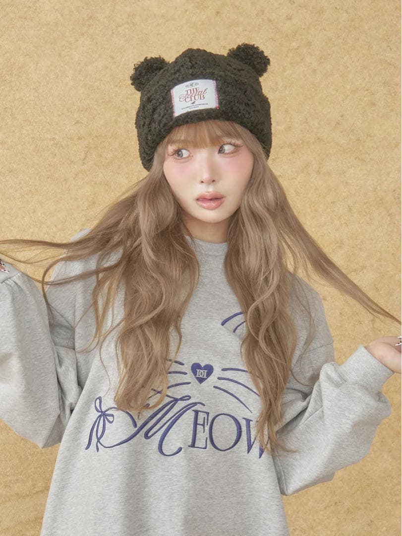 新品未開封 ダーリッチ テディベアハット ブラック フリー - メルカリ