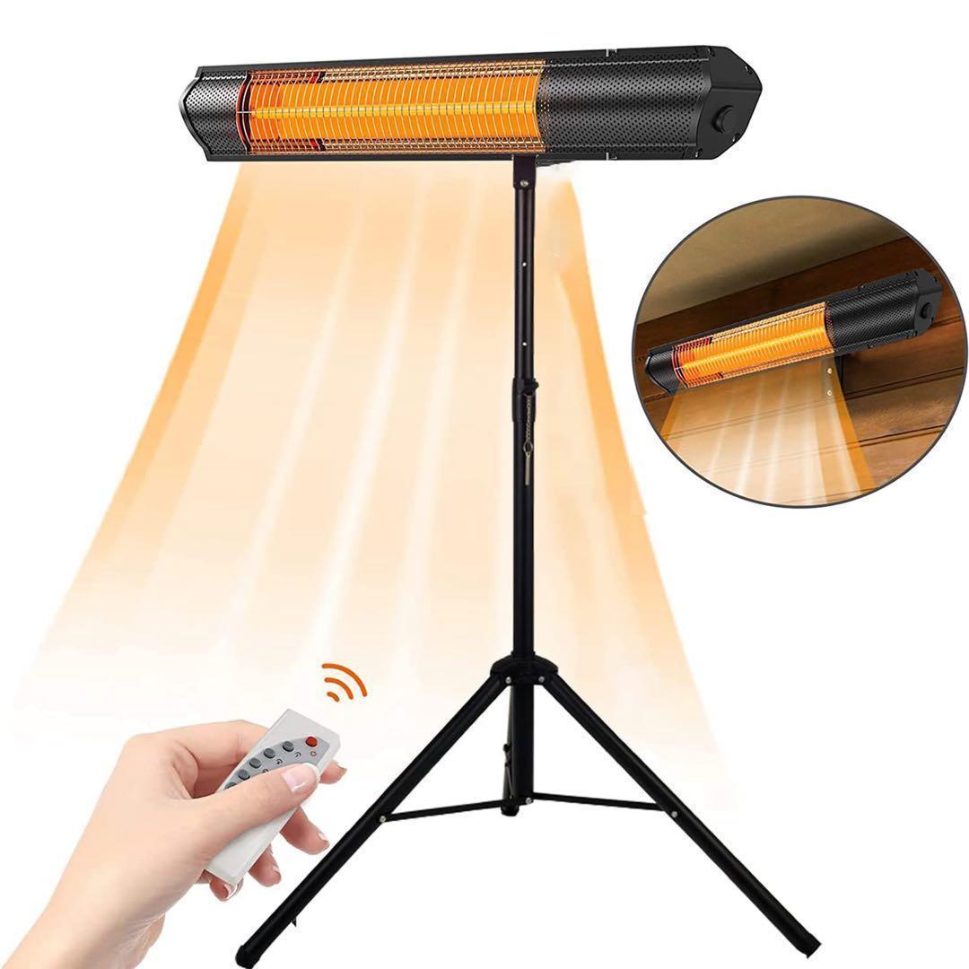 電気ストーブ ハロゲンヒーター 屋外ヒーター パティオヒーター 業務用ストーブ Amazon | ハロゲンヒーター 電気ストーブ PSE認証済み 1秒速暖 赤外線