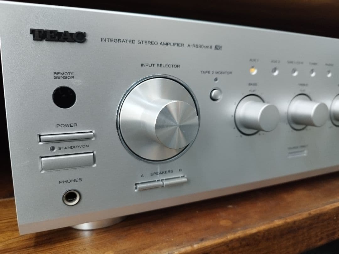 美品 TEAC A-R630MKII リモコン 取説 付き - メルカリ