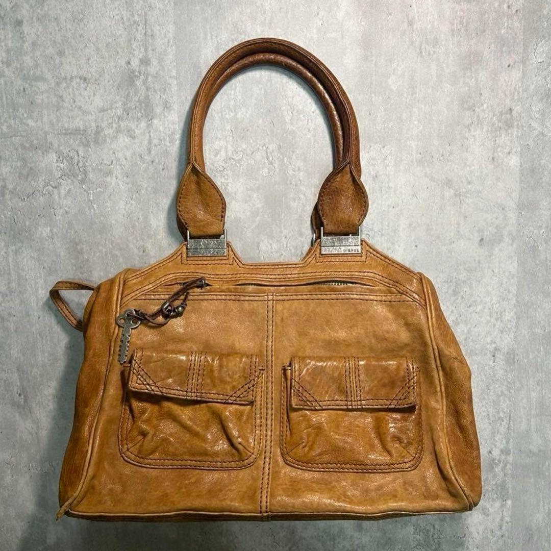 00s diesel handbag archive leather - メルカリ