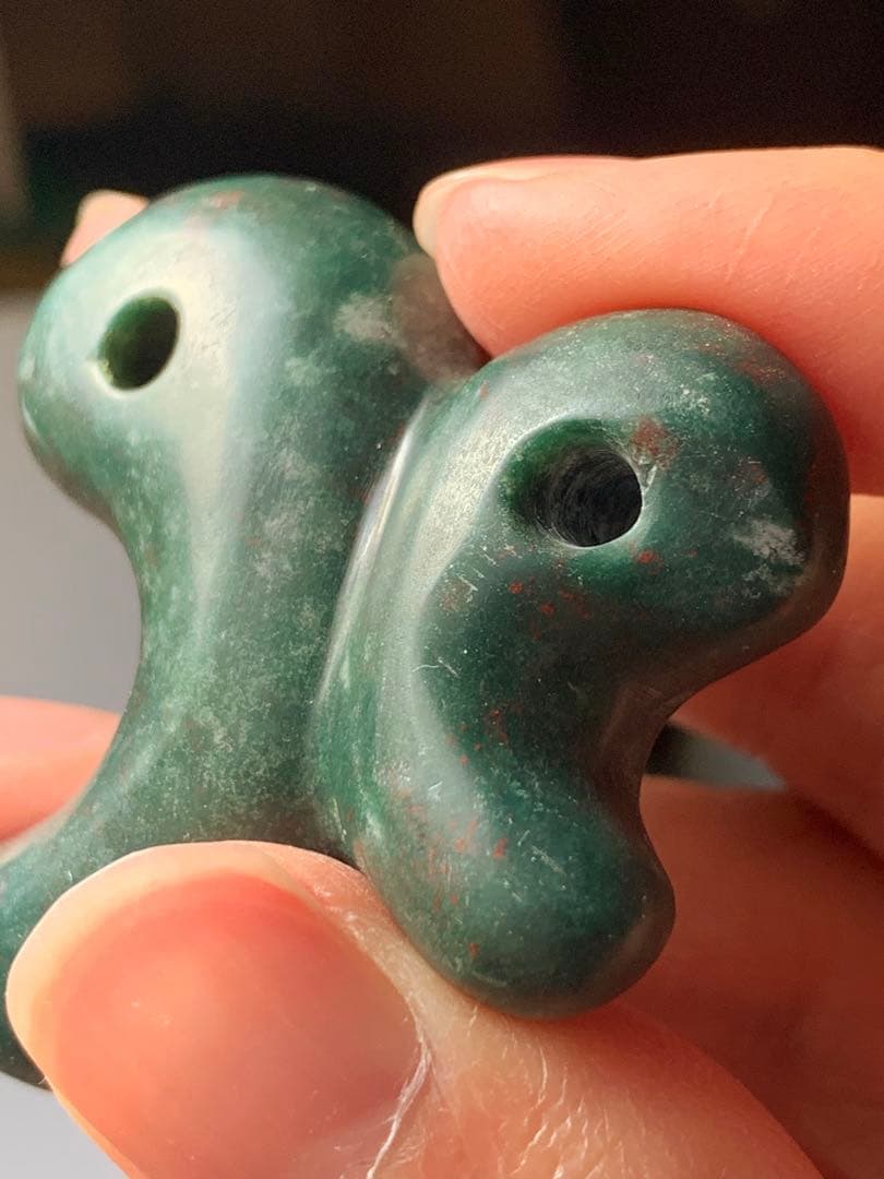 古墳期 出土 出雲石勾玉 碧玉 縄文時代 弥生 石器 土器 翡翠勾玉 根付