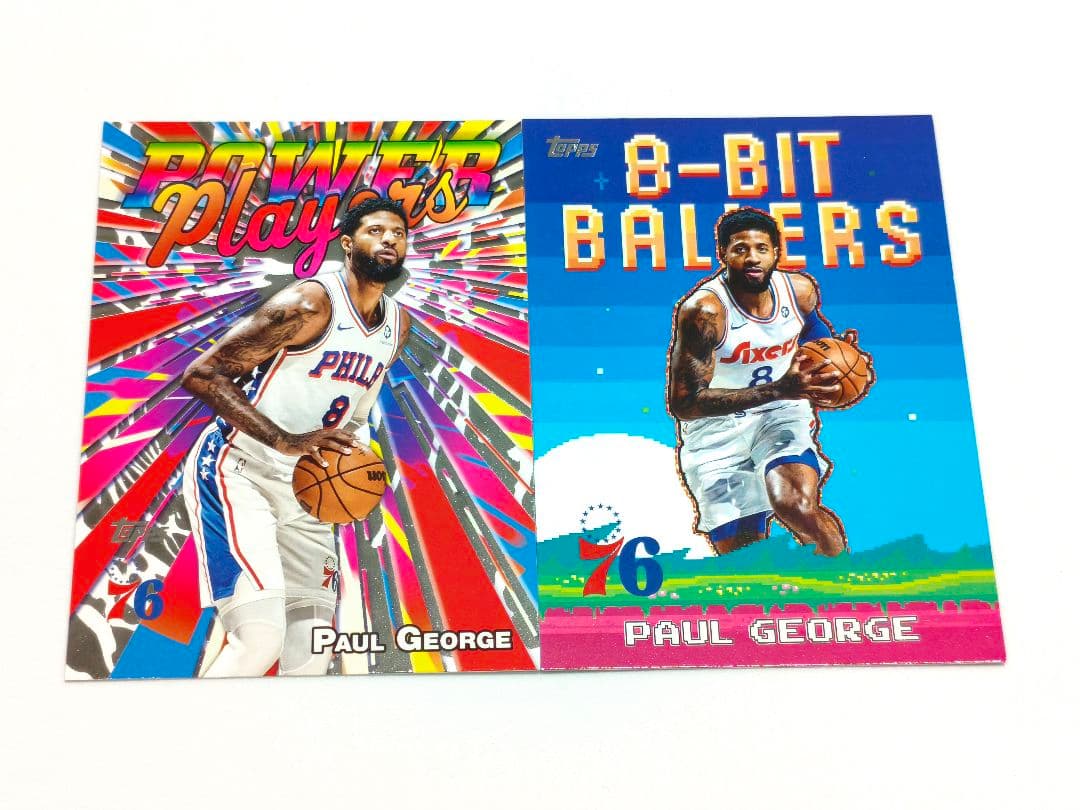 ポール・ジョージ 2枚セット 8-Bit Ballers Topps NBA - メルカリ