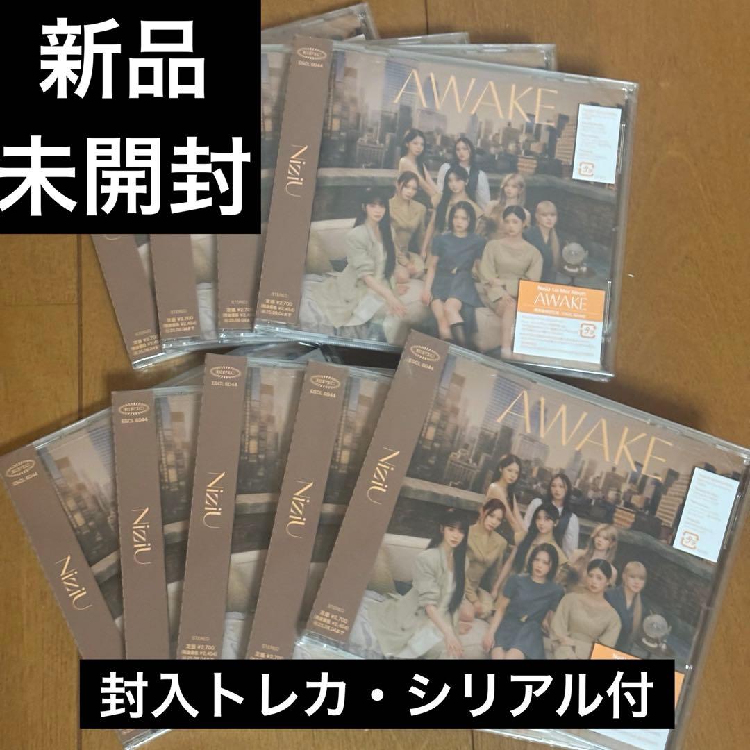 1st Mini Album『AWAKE』通常盤　CD トレカ　シリアルナンバー NiziU Official Website