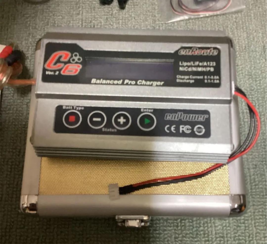 エンルート C6 Ver2 マルチチャージャー ACアダプター・アルミケース