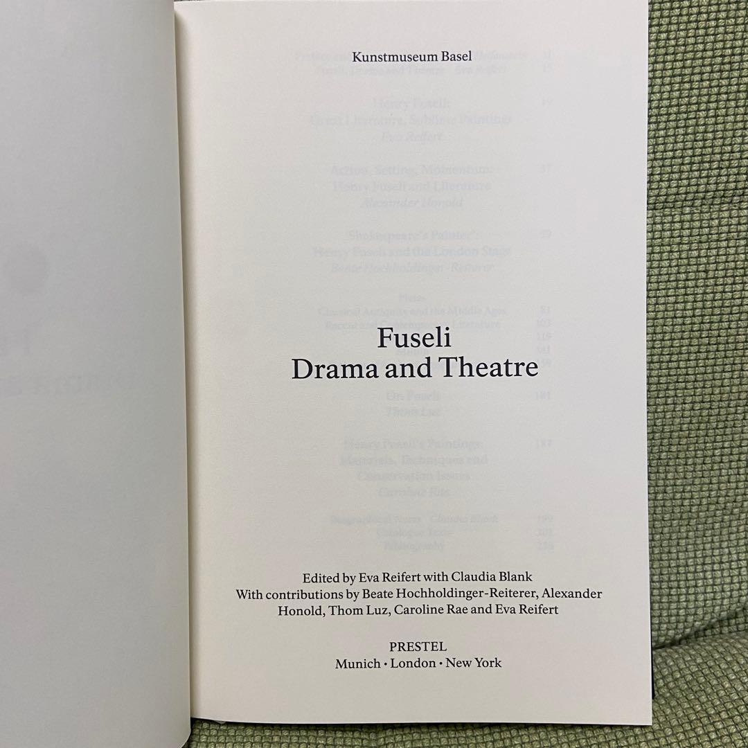洋書 Henry Fuseli Drama and Theatre