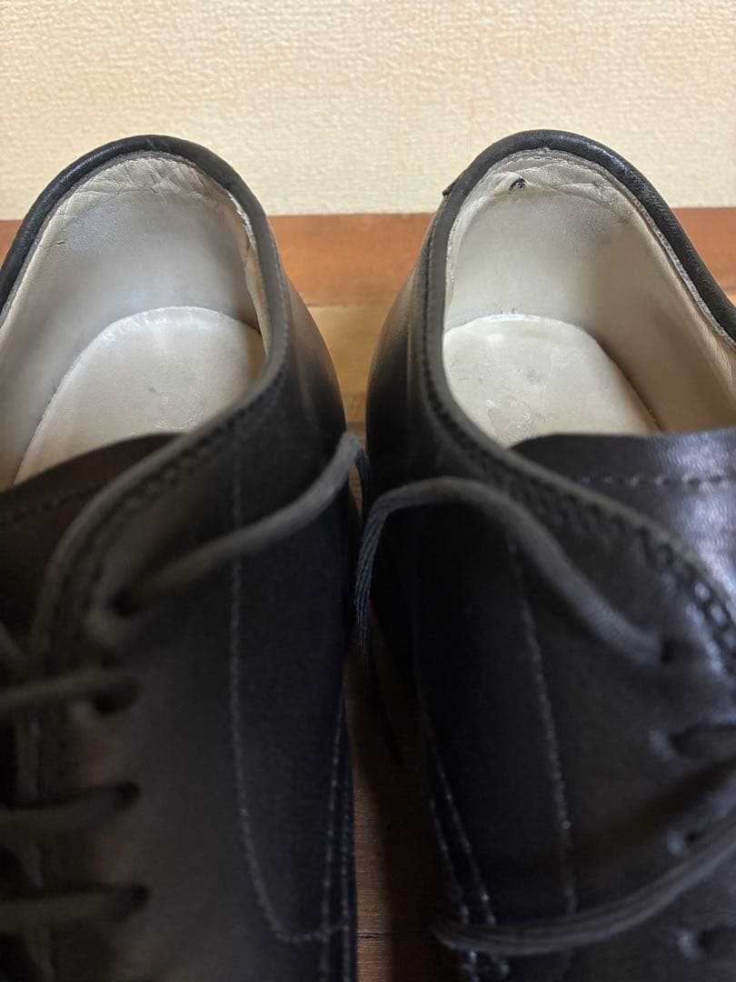 【6.5D】オールデン プレントゥー 53547 黒 カーフ ドレスラバーソール