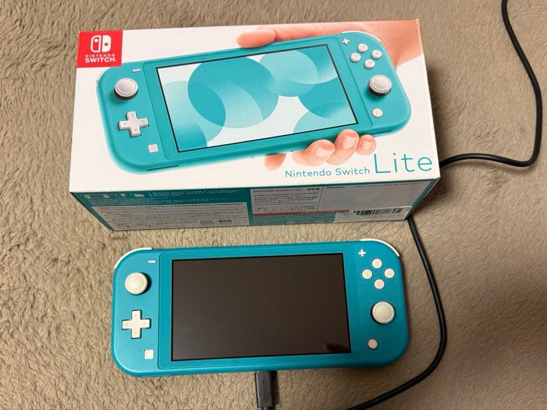 Nintendo Switch Lite ターコイズ 本体 - メルカリ
