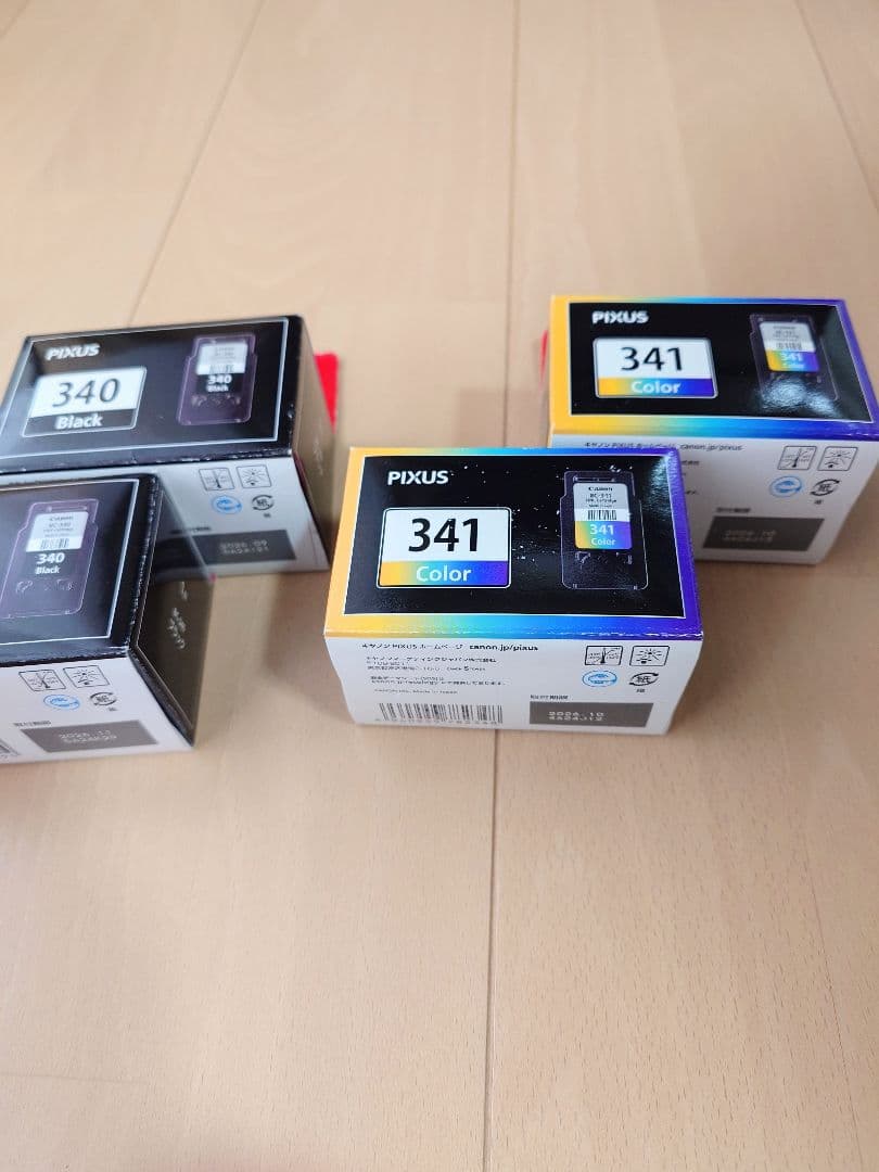 キャノン 純正 インク BC-340 BC-341 各2セット - メルカリ