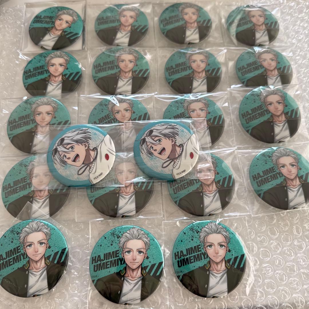 ウィンブレ 梅宮一 ウィンブレ展 WIND BREAKER 缶バッジ ホロ缶 TVアニメ『WIND BREAKER』 描き下ろし缶バッジ[梅宮一]