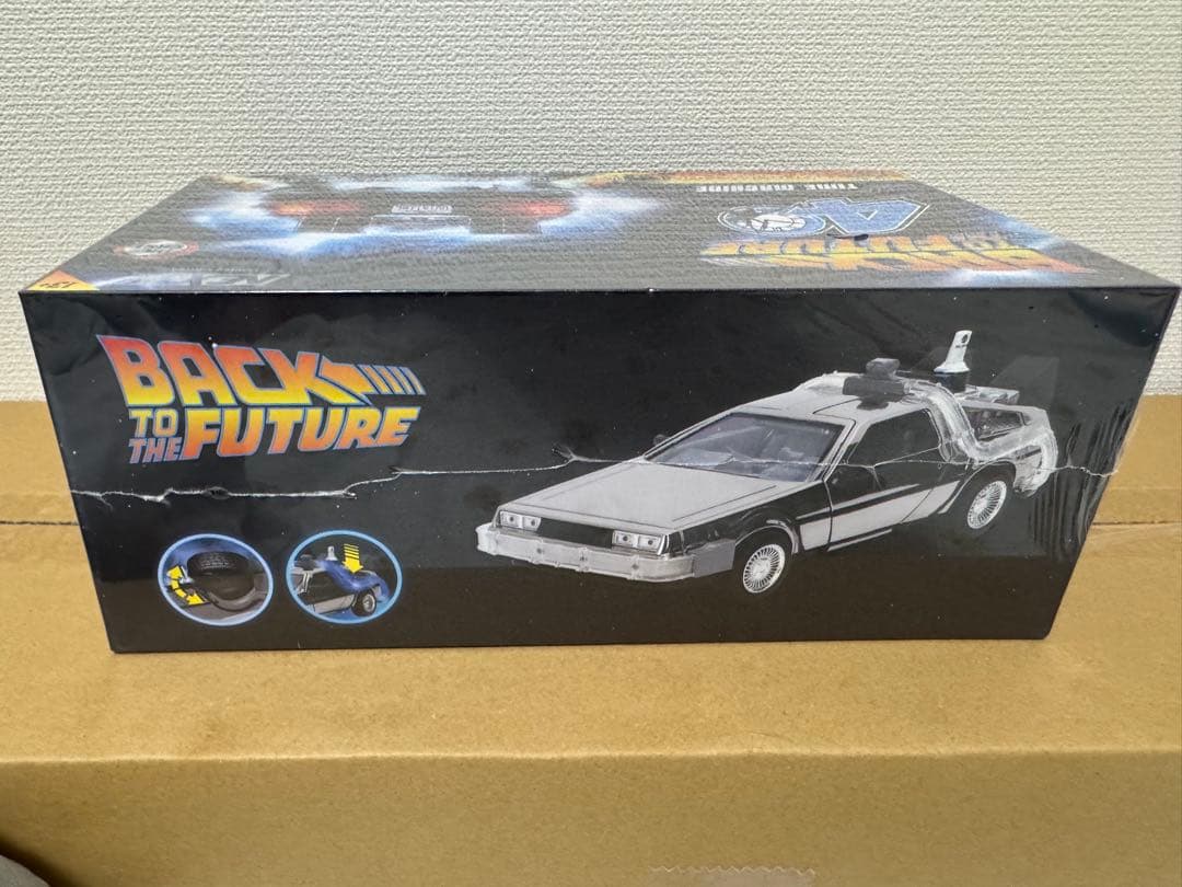 バック・トゥ・ザ・フューチャー 限定1985台 1/24シルバーメッキVer