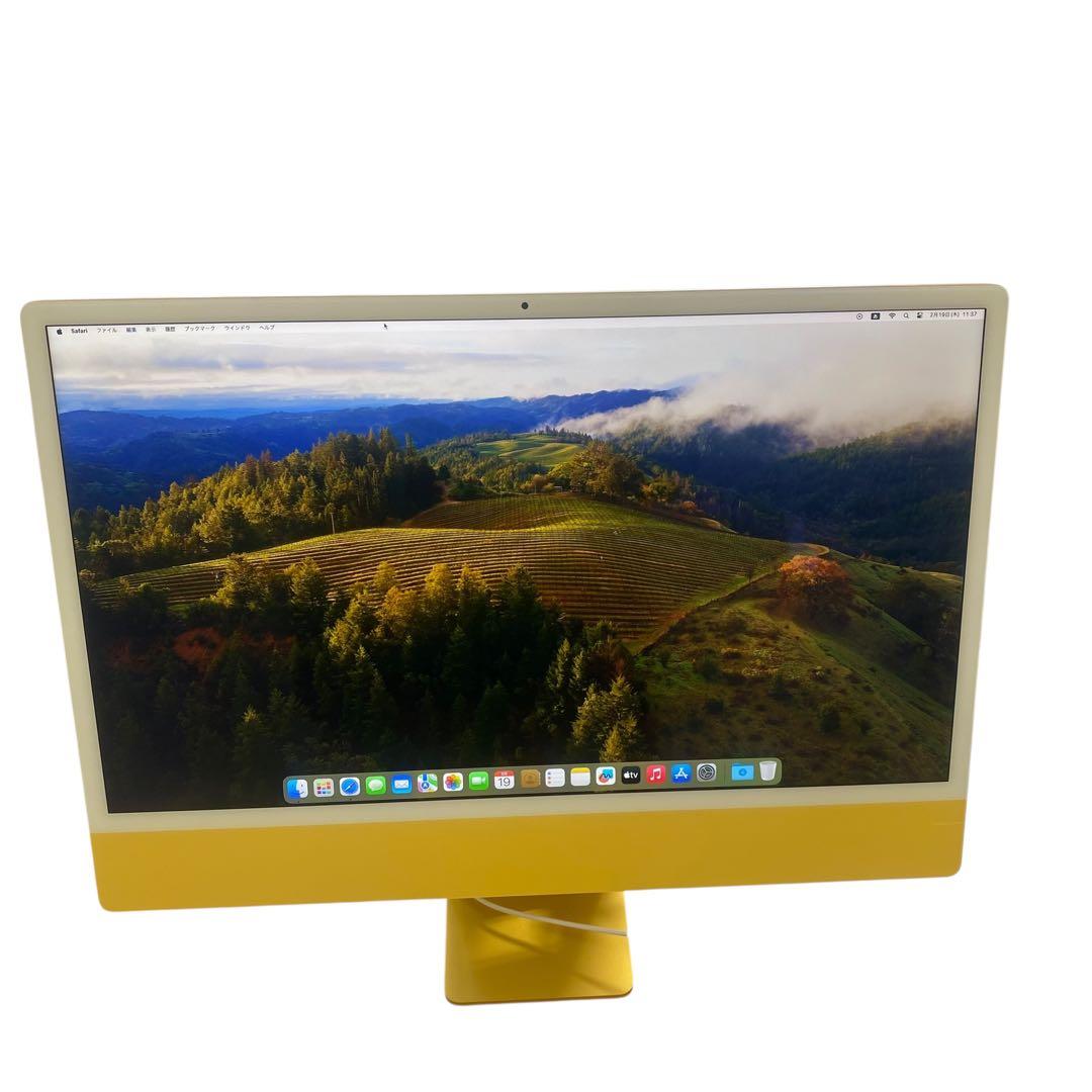⭐️iMac 24インチ M1 2021 メモリ16GB SSD256GB - メルカリ