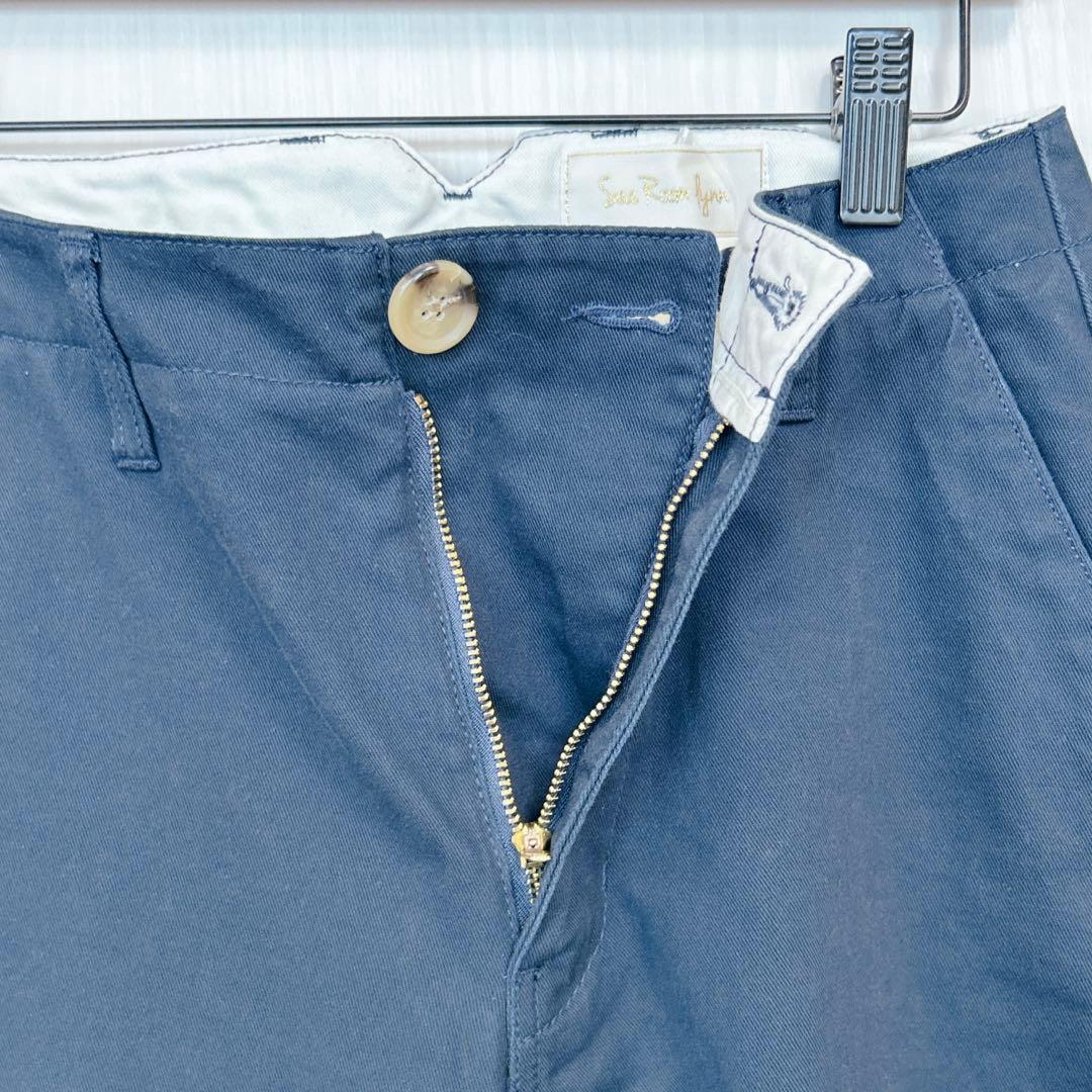 新品】searoomlynn クラッシュチノパンツ ネイビー - メルカリ