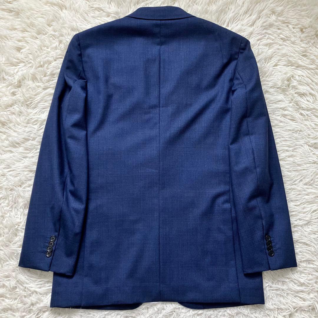 《極美品早い者勝ち》グリーンレーベルリラクシングスーツセットアップネイビー