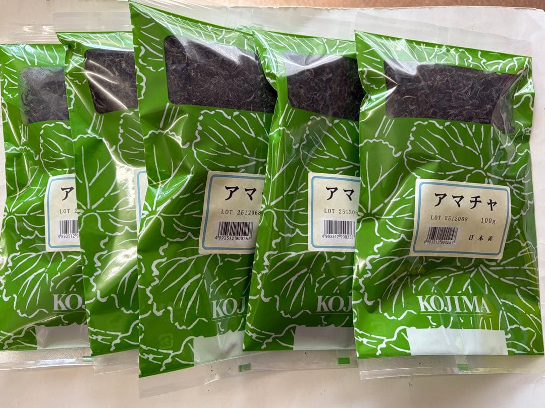 甘茶　100g ×5袋 未開封品　奈良県産 Amazon | 山崎屋の奈良漬 国産ミックスきざみ（甘口） 140g×8
