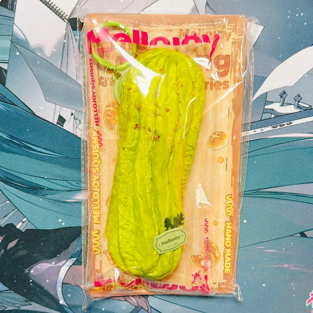 Mellojoy ながーいシリーズ 抹茶チュロス スクイーズ メロジョイ