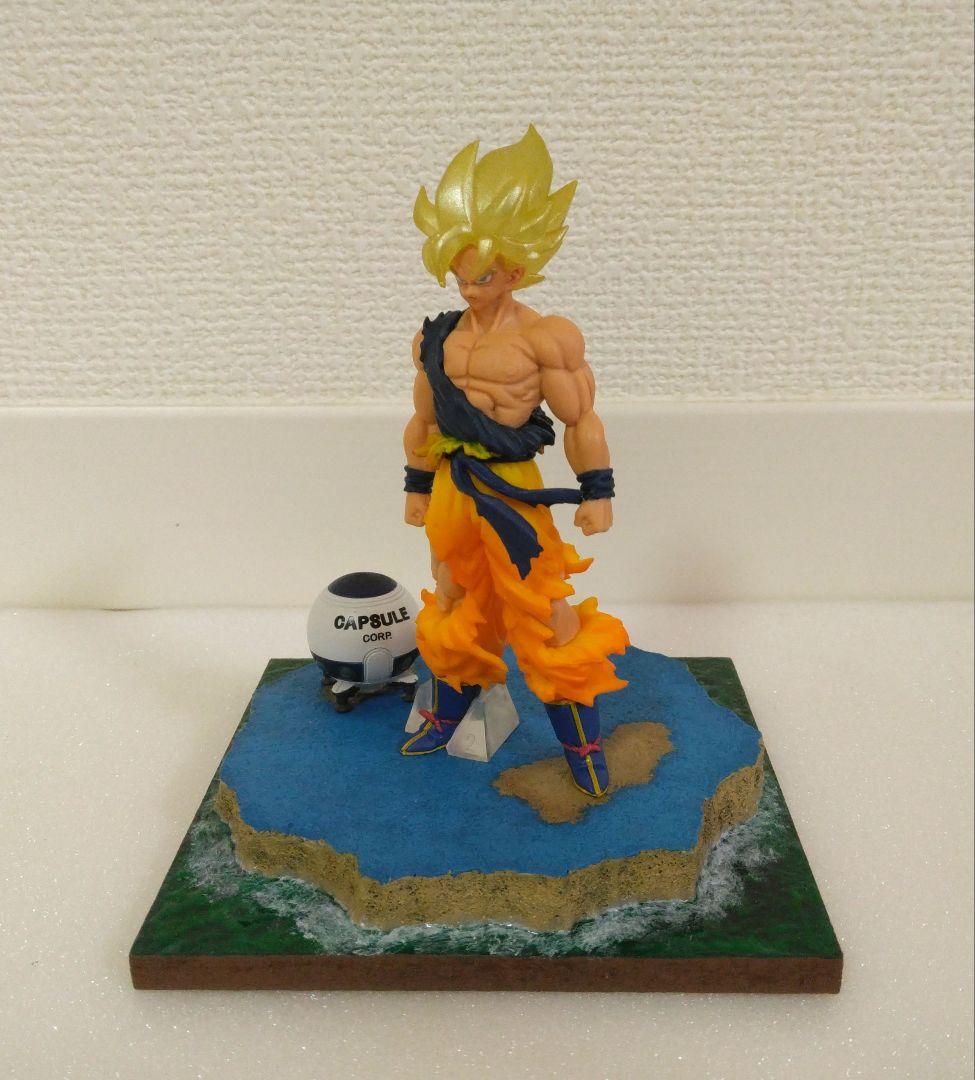 小型ジオラマ台座、海に浮かぶ青い草の島、r08.01.30A - メルカリ