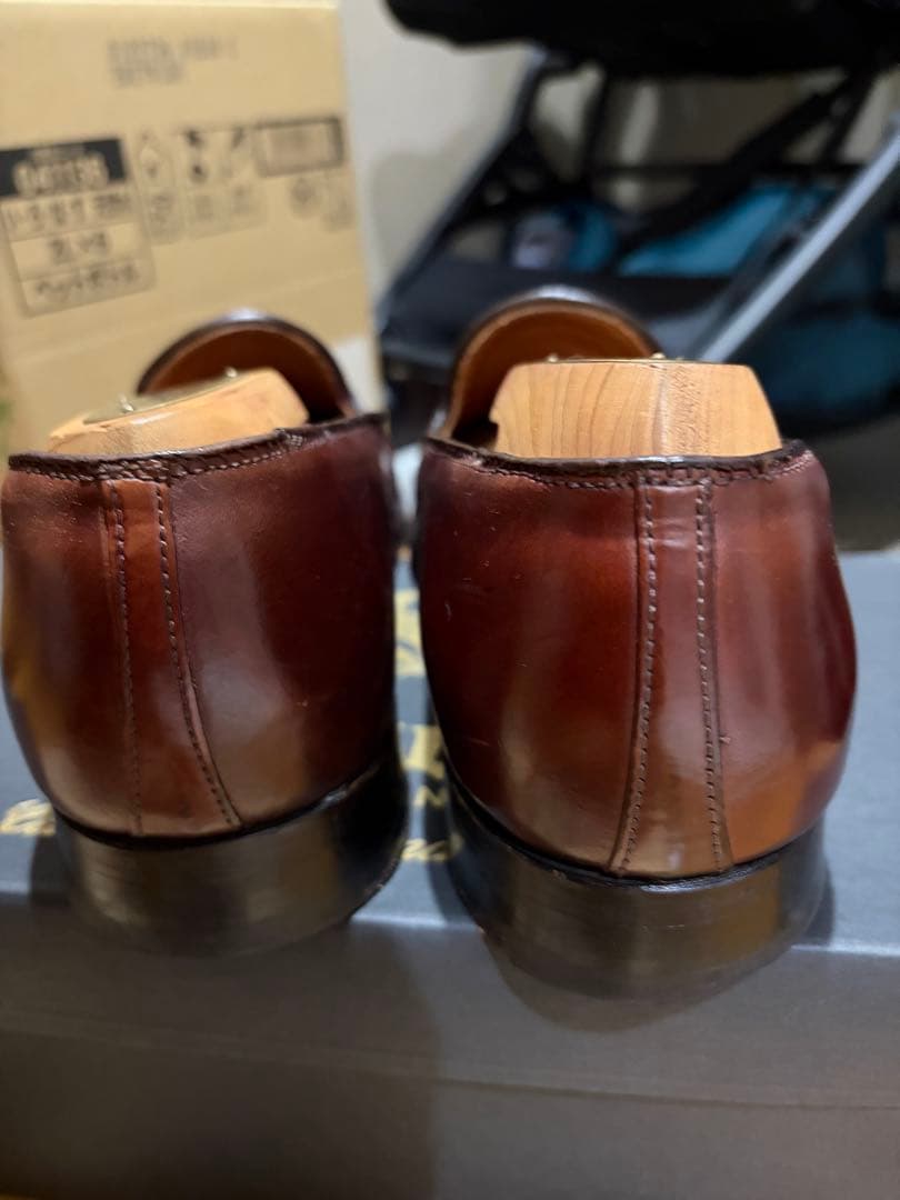 希少Alden オールデン 3606コードバンローファ#8美品シューツリー付