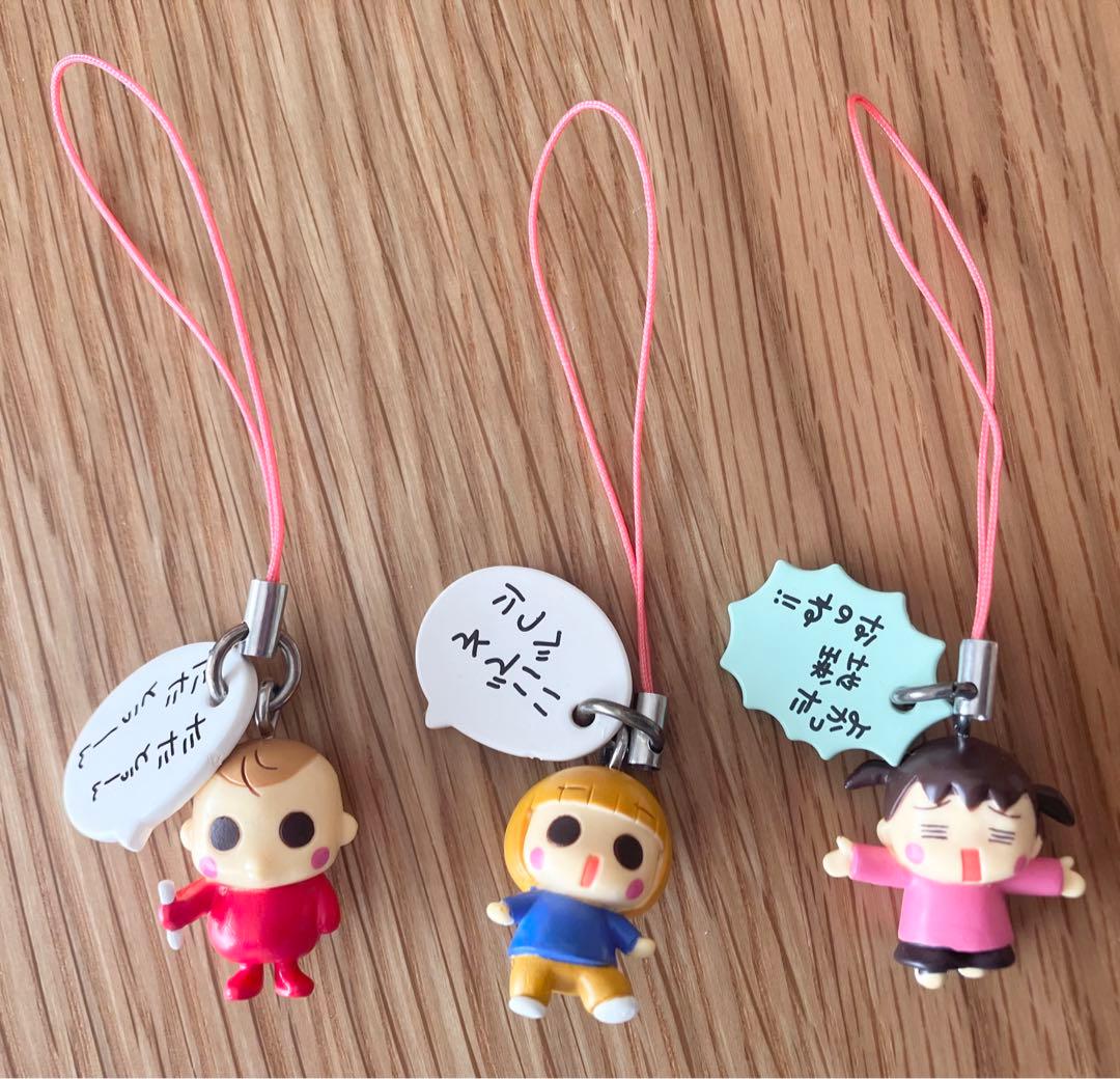 うちの3姉妹 マスコット フィギュア フー スー チー 台詞プレート