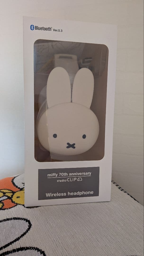 新品・未開封】ミッフィー 2WAY ワイヤレスヘッドホン