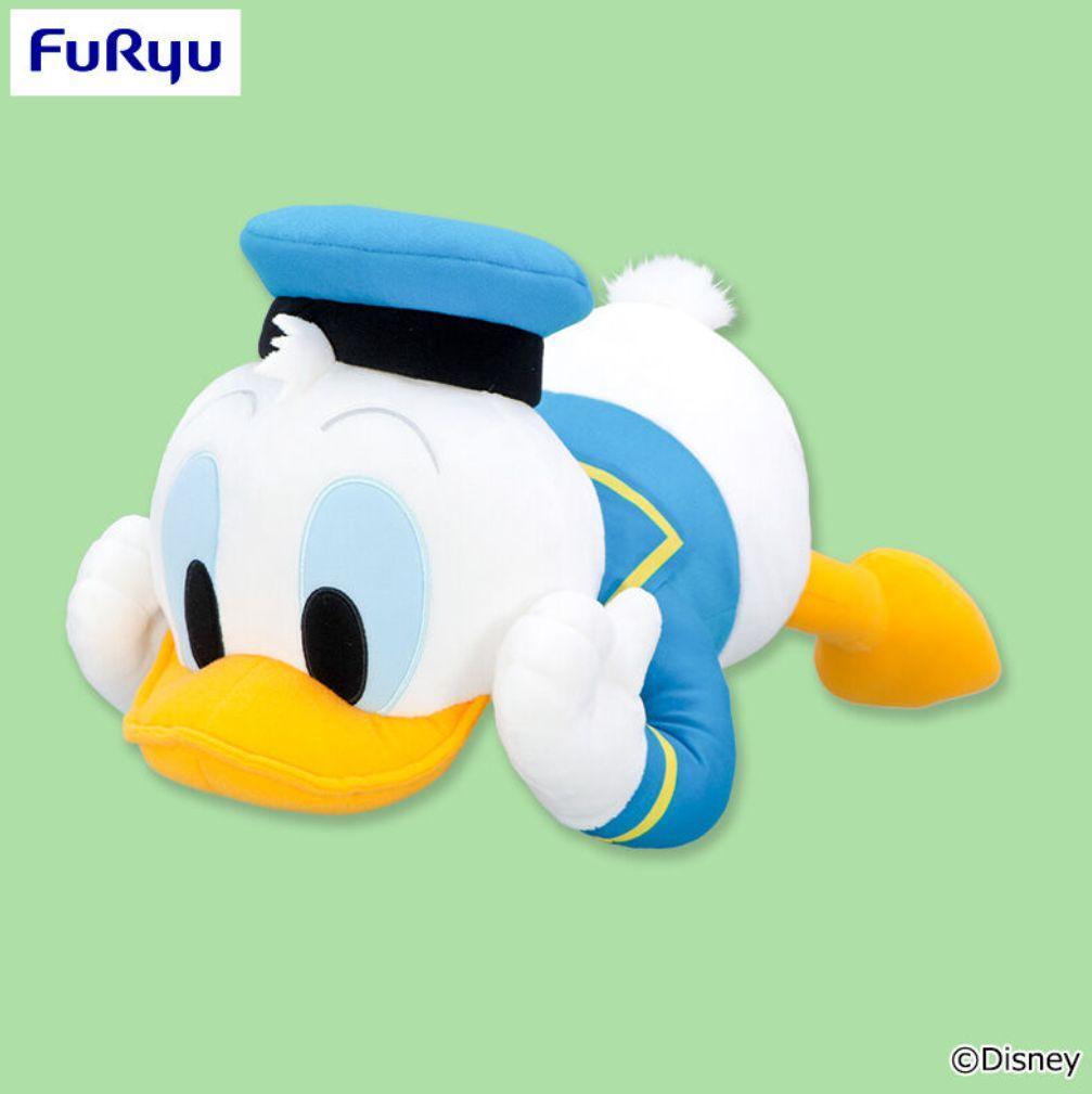 最安値！】ドナルドダック ほおづえ V-BIGぬいぐるみ - メルカリ