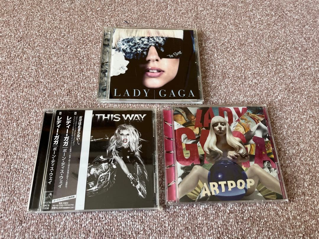 Lady Gaga】初期アルバム3組セット - メルカリ