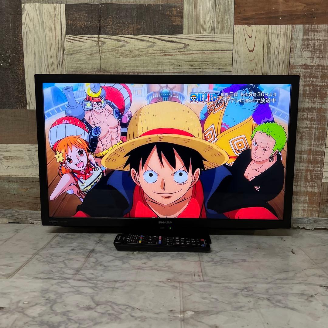 即日受渡❣️全国送料込半年前購入SHARP24V型外付HDD対応・裏番組録画対応 Amazon | 【整備済み品】 シャープ 24V型 液晶 テレビ AQUOS LC-24K9-B