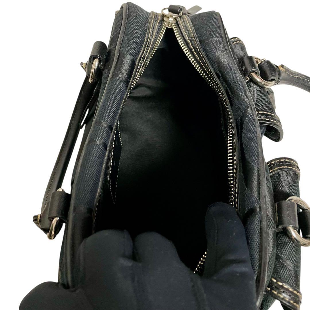 ✨極美品✨COACH レガシー ミニボストンバッグ 黒 ターンロック 6231