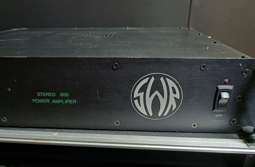 廃盤品・動作OK】SWR STEREO 800 パワーアンプ ヴィンテージ品 - メルカリ