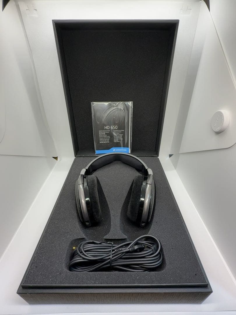 【超美品】SENNHEISER ゼンハイザー HD650 開放型ヘッドフォン Amazon.co.jp: ゼンハイザー HD650 ダイナミックオープンエア