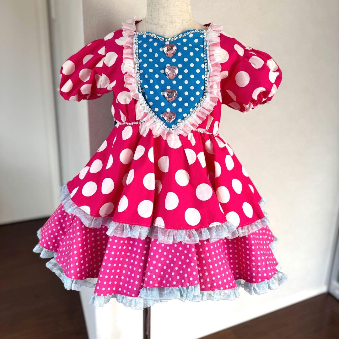 パルパルーザ コスチューム コスプレ ミニー 100 110 120 ミニパル ディズニー パルパルーザ ミニー ファンダーランド コスプレ 110 120