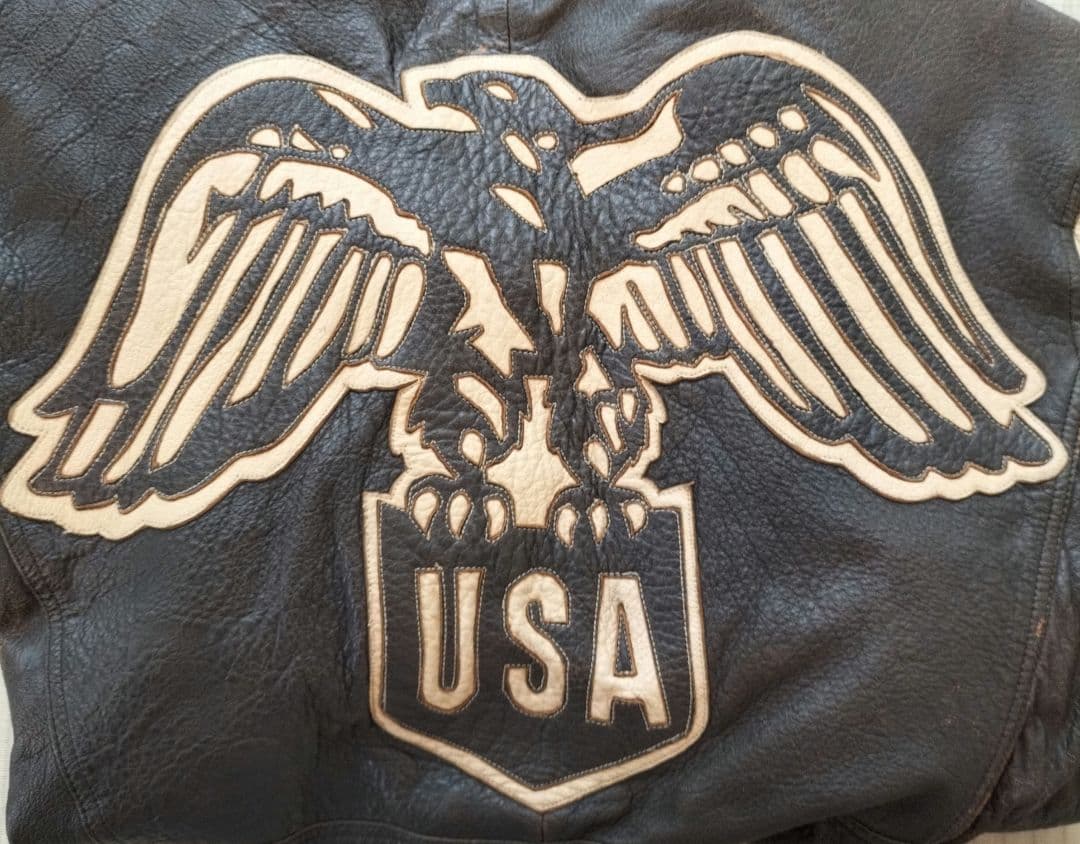 レア物】NorthBeachLeather ノースビーチレザー 皮スタジャン - メルカリ