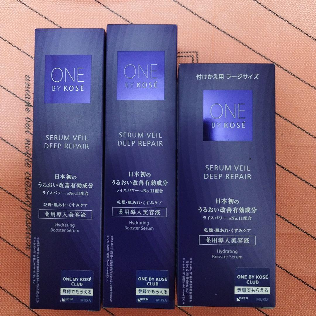 ONE BY KOSÉ セラムヴェール ディープリペア 60ml・120ml OBK 薬用導入美容液