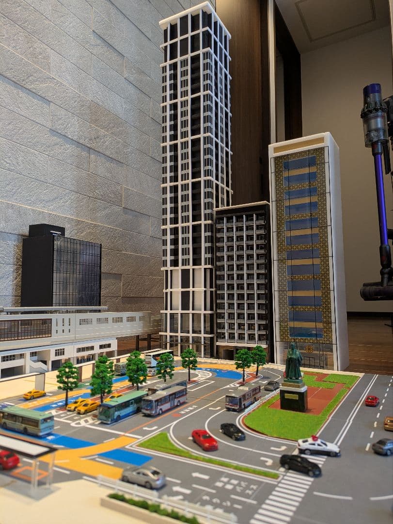 Nゲージ 自作ストラクチャー マンション