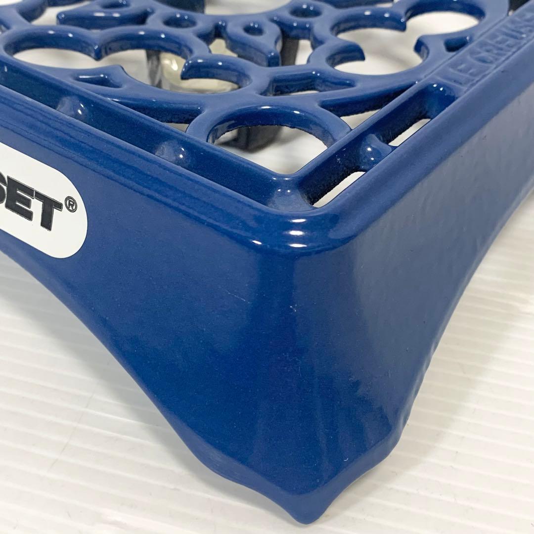 ル・クルーゼ鍋敷き トリベット キャンドルワォーマー キャンドル付き