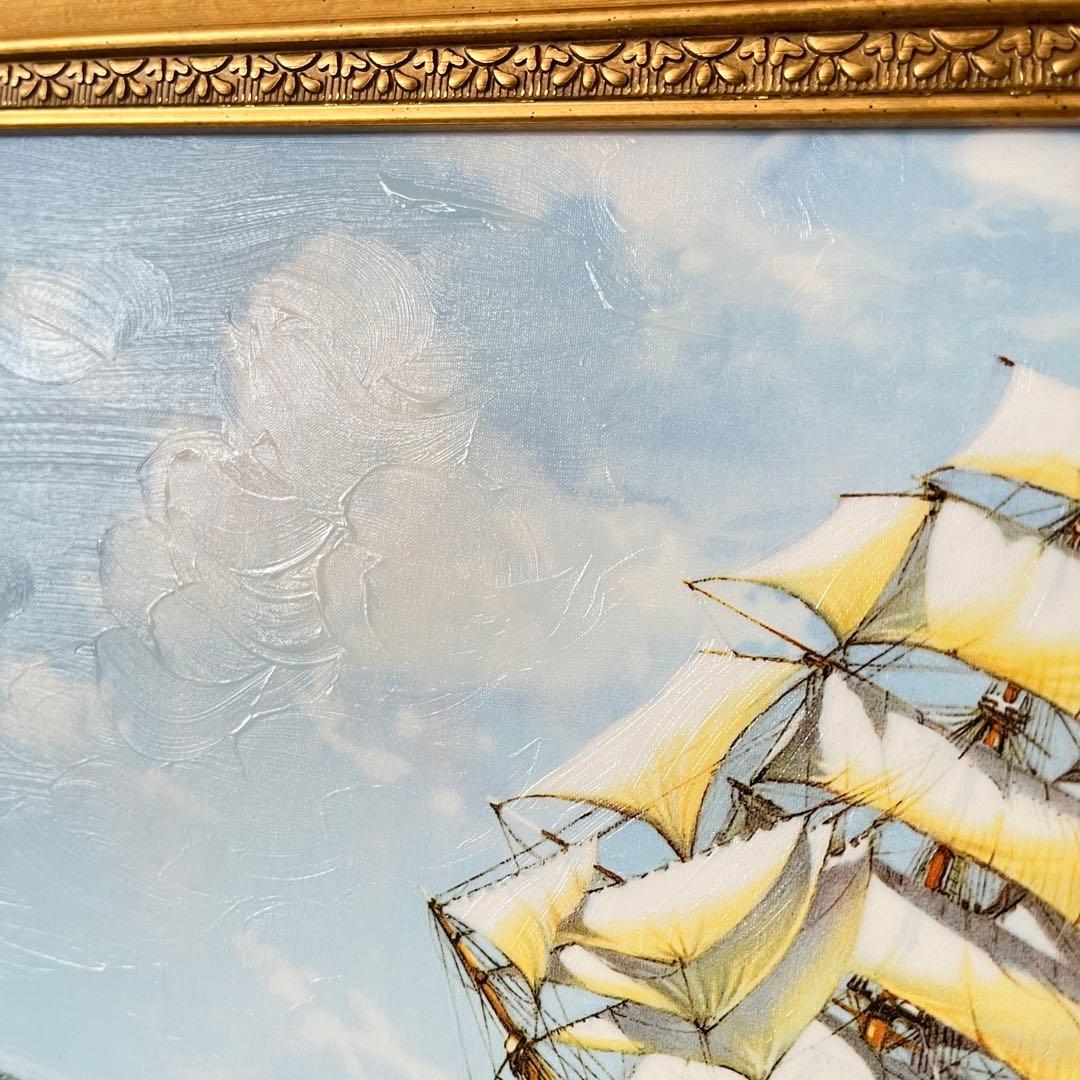 新品未使用】名画 ブルーウォーター マクレガー 立体複製 4号 豪華額装