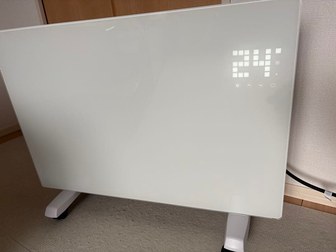 アスウェル 遠赤外線パネルヒーター ASU-020MA 2022年製 アスウェル 超薄型 遠赤外線パネルヒーター ASU-020MAをレビュー