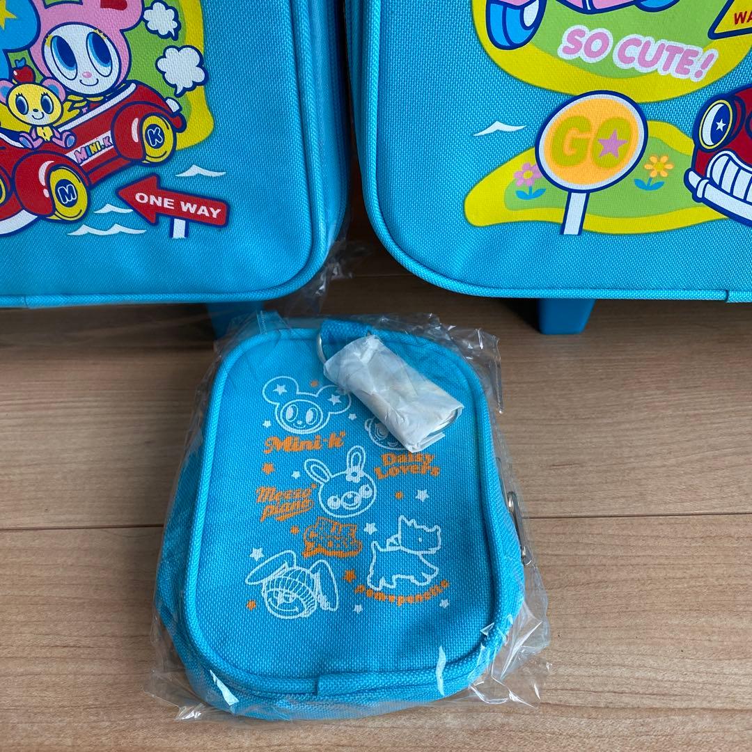 未使用 ナルミヤ キャリーケース 3点セット メゾピアノ エンジェル