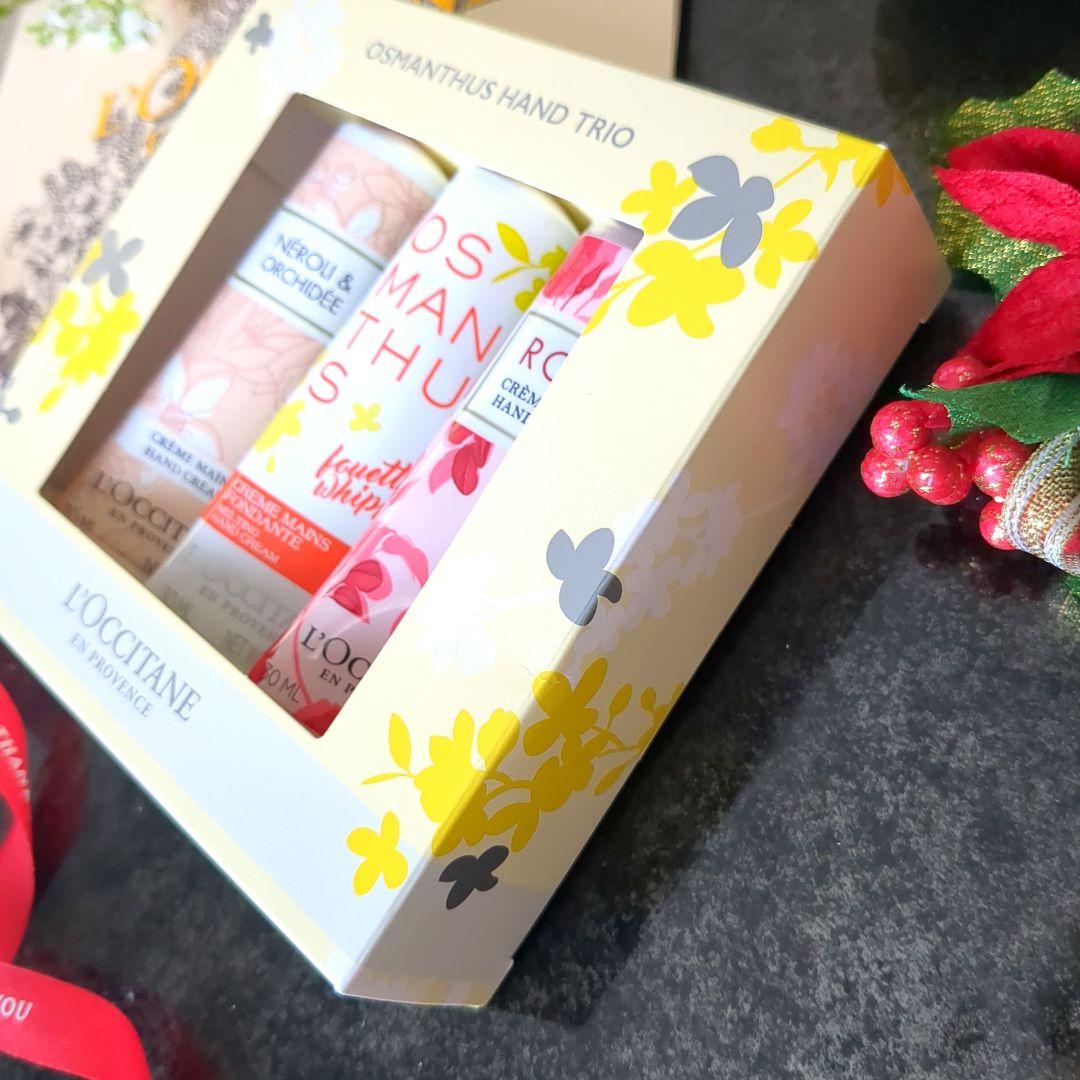 オスマンサスハンドトリオセット ロクシタンハンドクリーム30ml - メルカリ