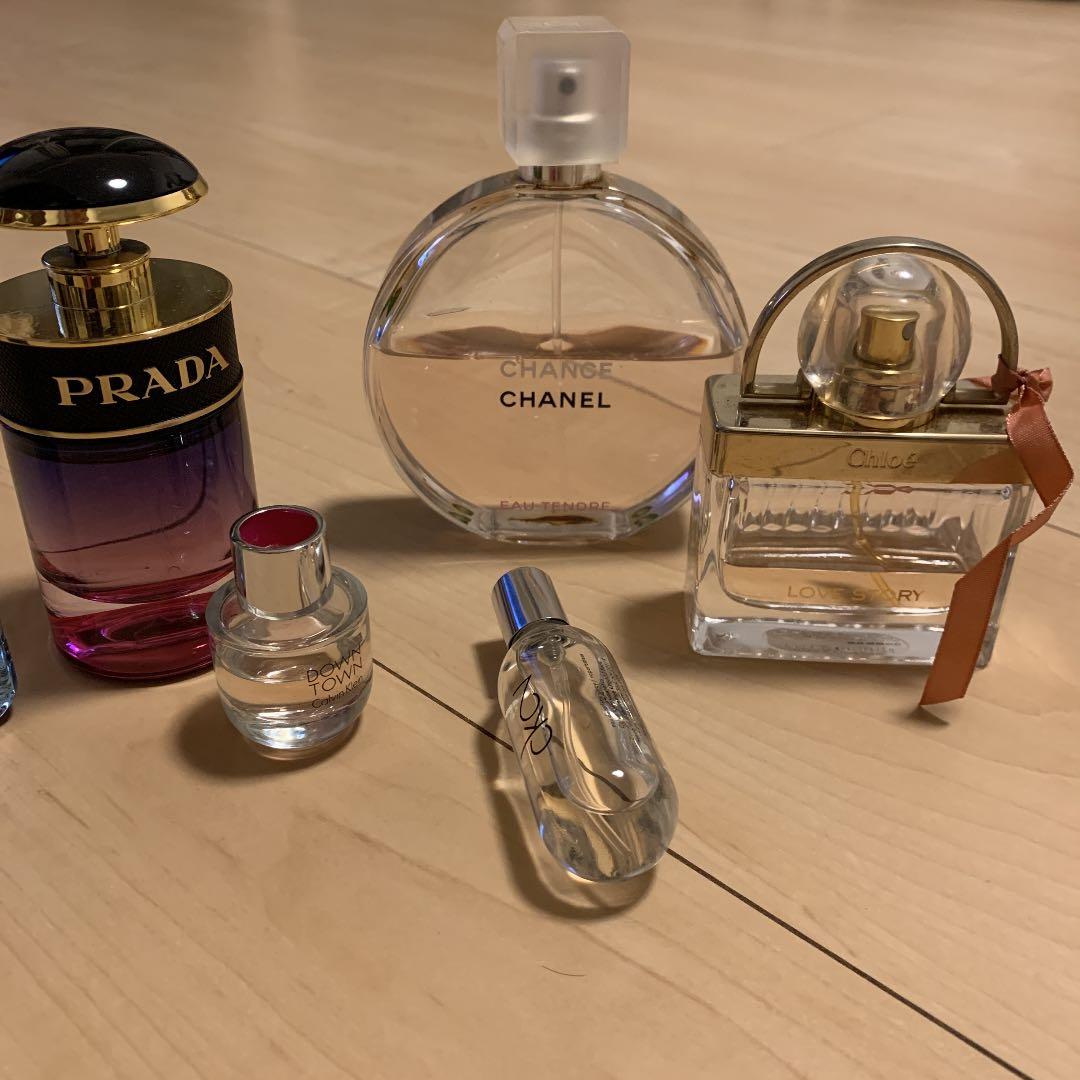 香水CHANEL Chance Chloe love story PRADA