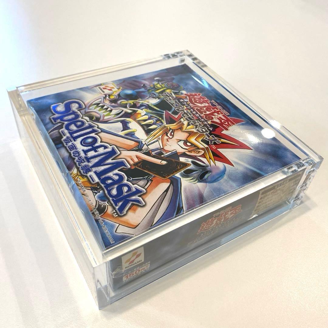 絶版】遊戯王 仮面の呪縛 スペルオブマスク 未開封ボックス シュリンク