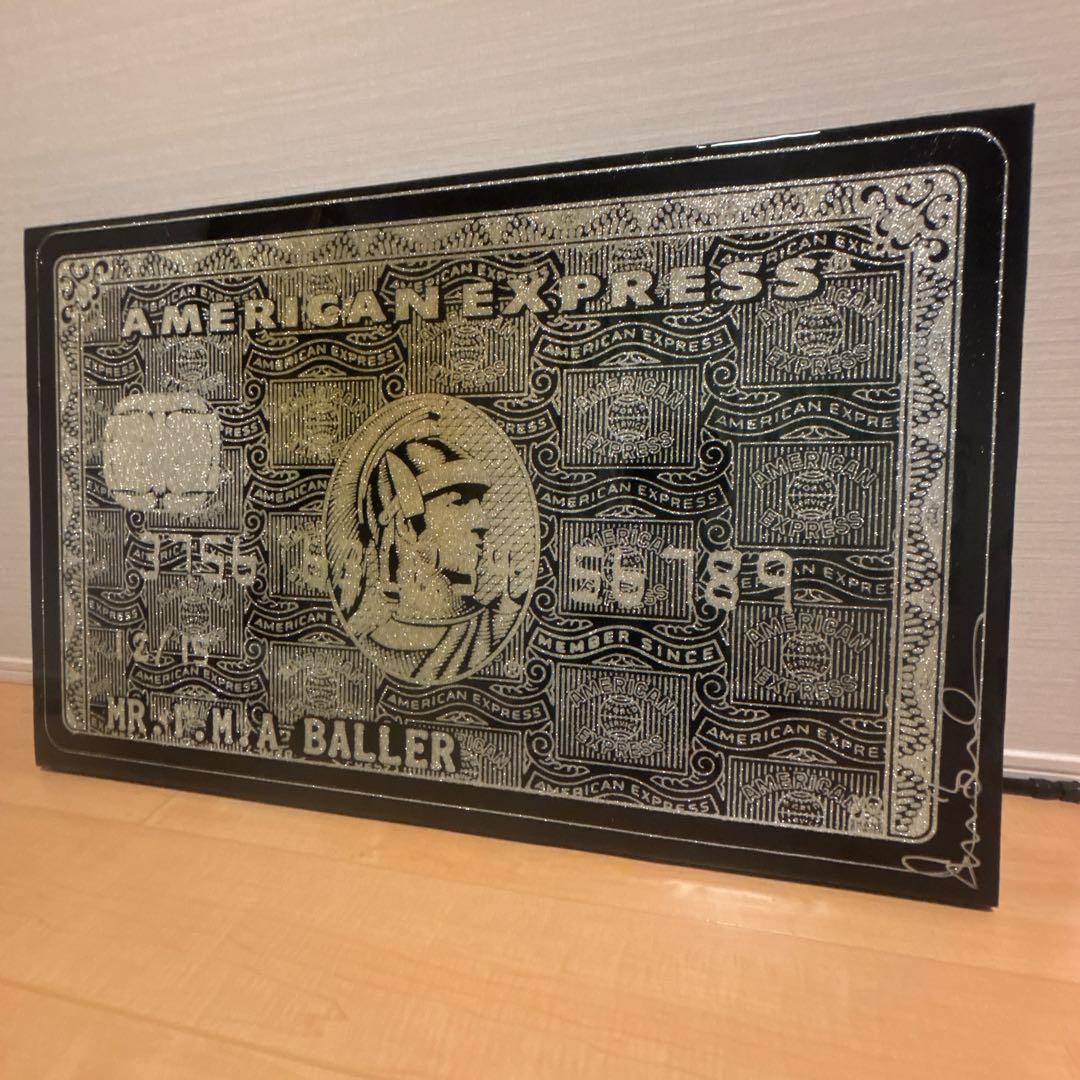 シェーンボーデン　オリジナルアート　アメリカン・エキスプレス・カード風アート 世界に1枚だけのアートをオーダー！&Collectionがアートイベント開催