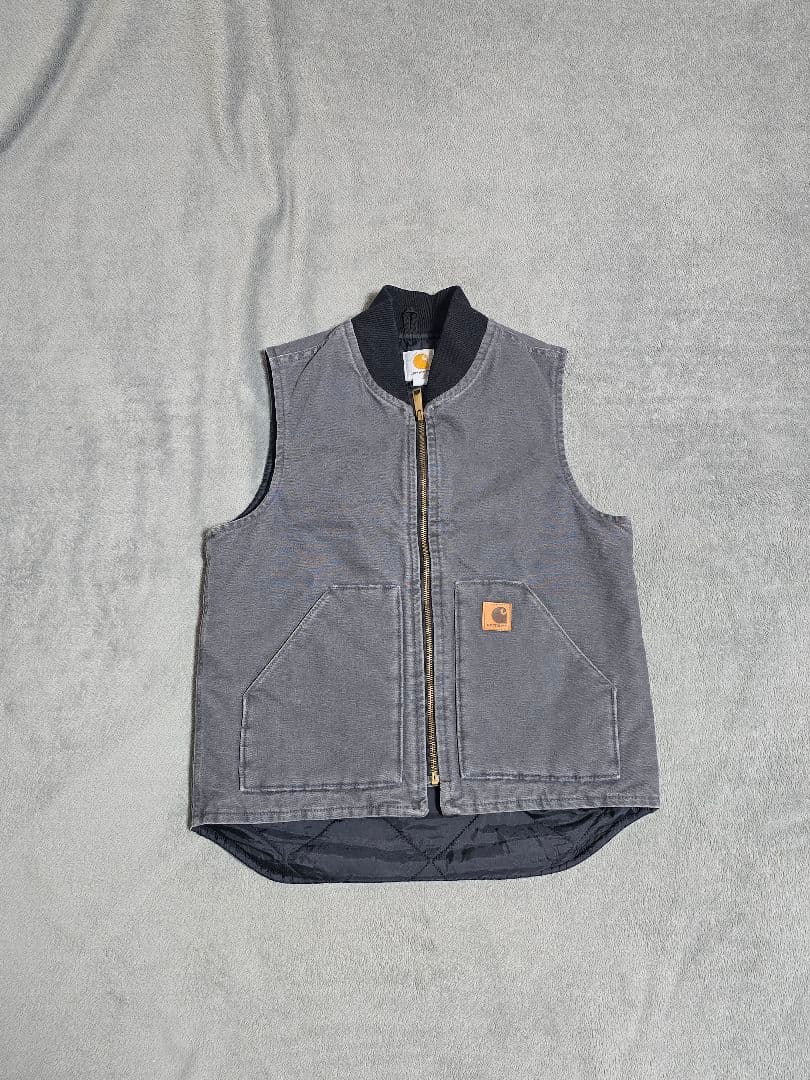 メシコ製 カーハート　ダックベスト　ネイビー　V02 CMT フェード メシコ製 カーハート ダックベスト ネイビー V02 CMT フェード - メルカリ