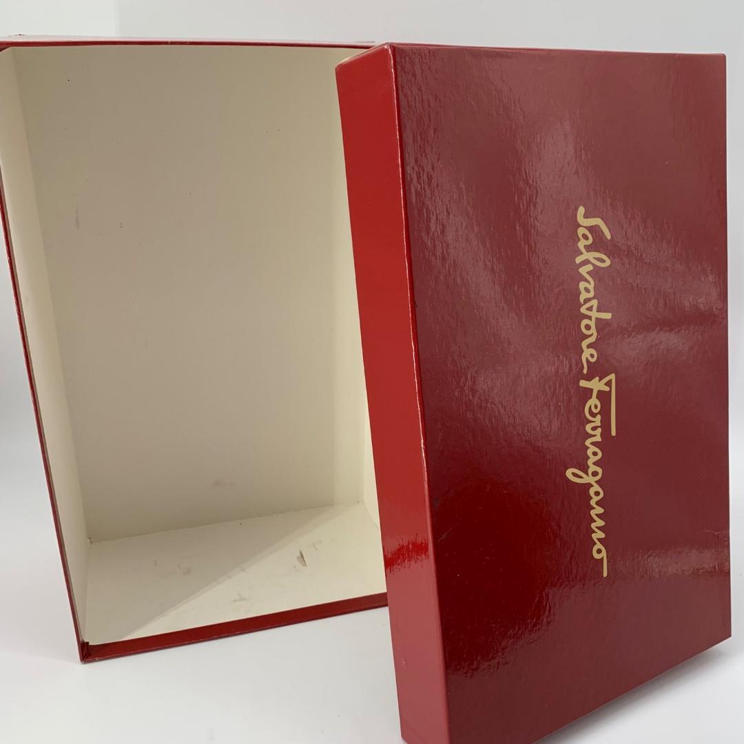 未使用級✨サルヴァトレーフェラガモ シューズ シルバー金具 26.5cm