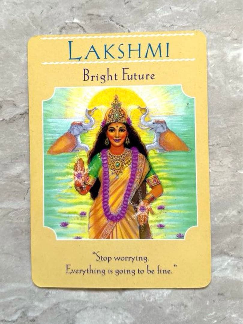 ドリーンバーチュー 女神のガイダンスオラクルカード 日本語解説書付き