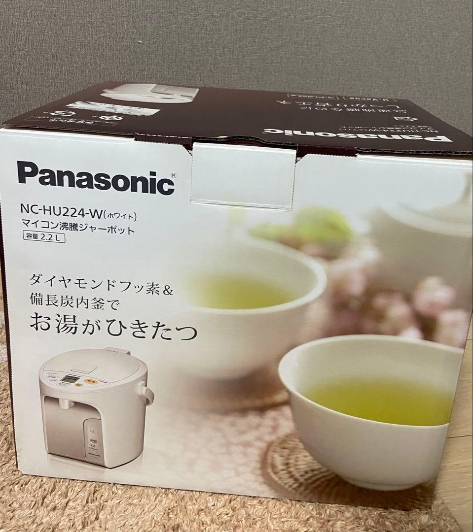 Panasonic NC-HU224-W 電気ポット 2.2L