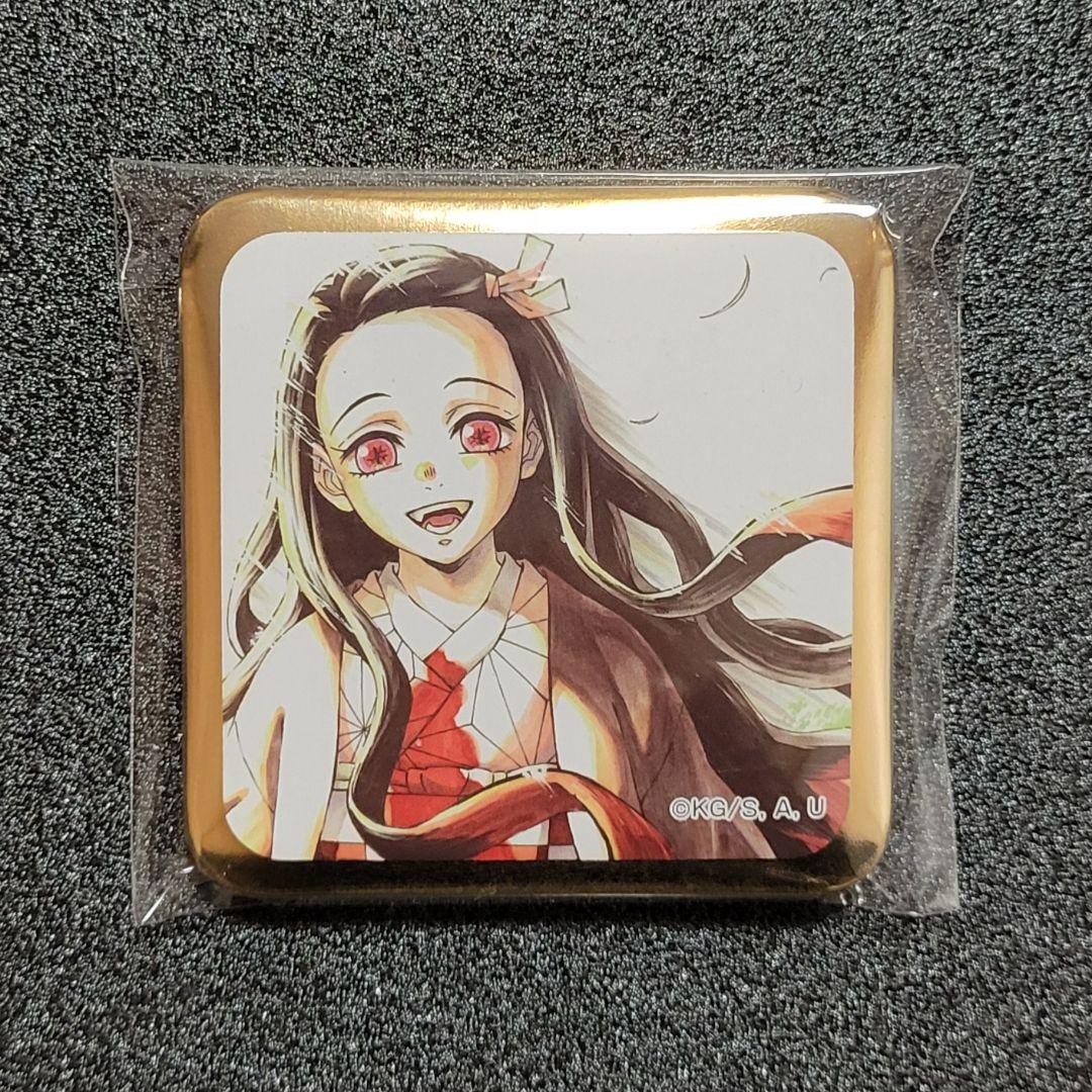 鬼滅の刃 ダイニング お楽しみくじ スクエア缶バッジ 竈門禰豆子