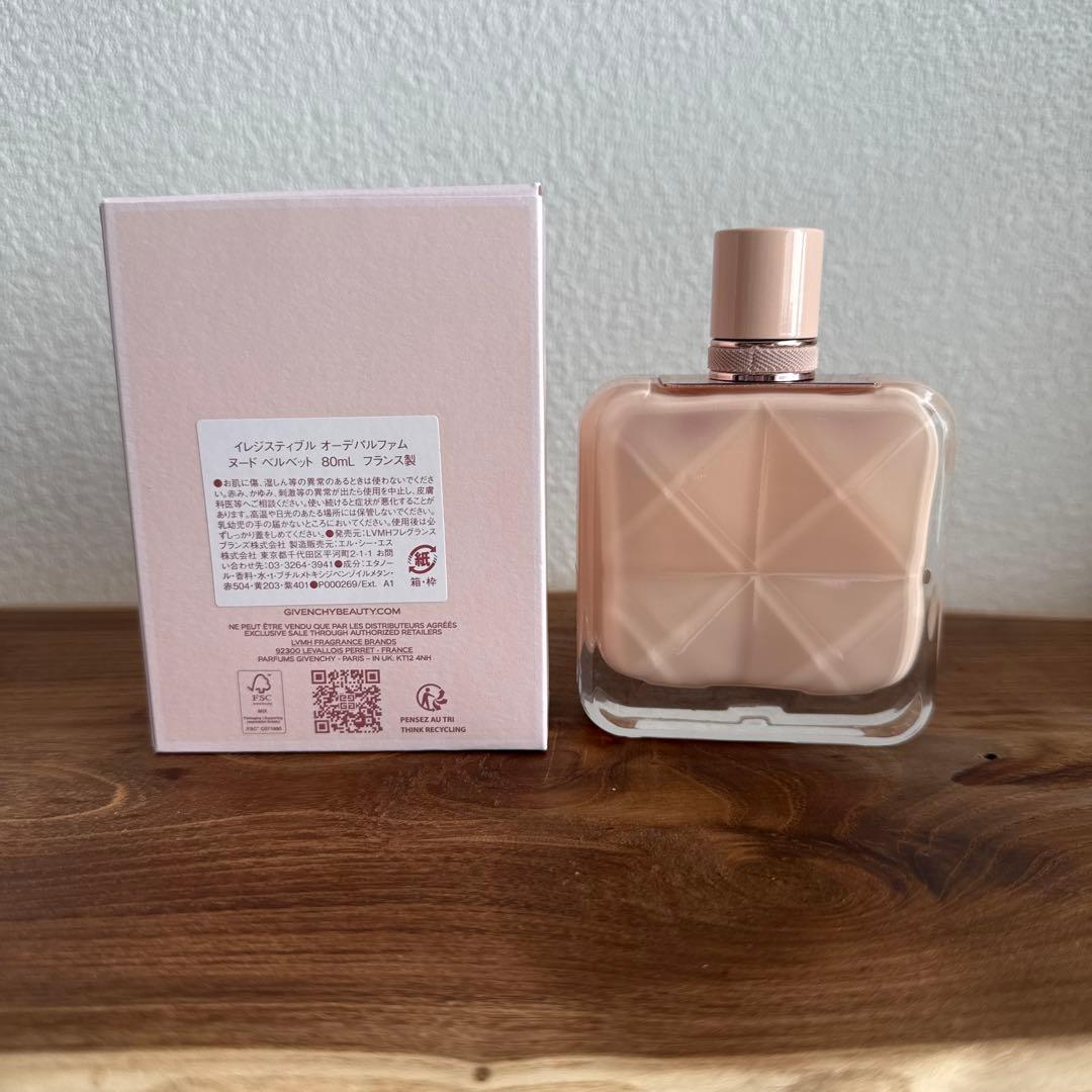 GIVENCHY イレジスティブル オーデパルファムヌードベルベット 80mL