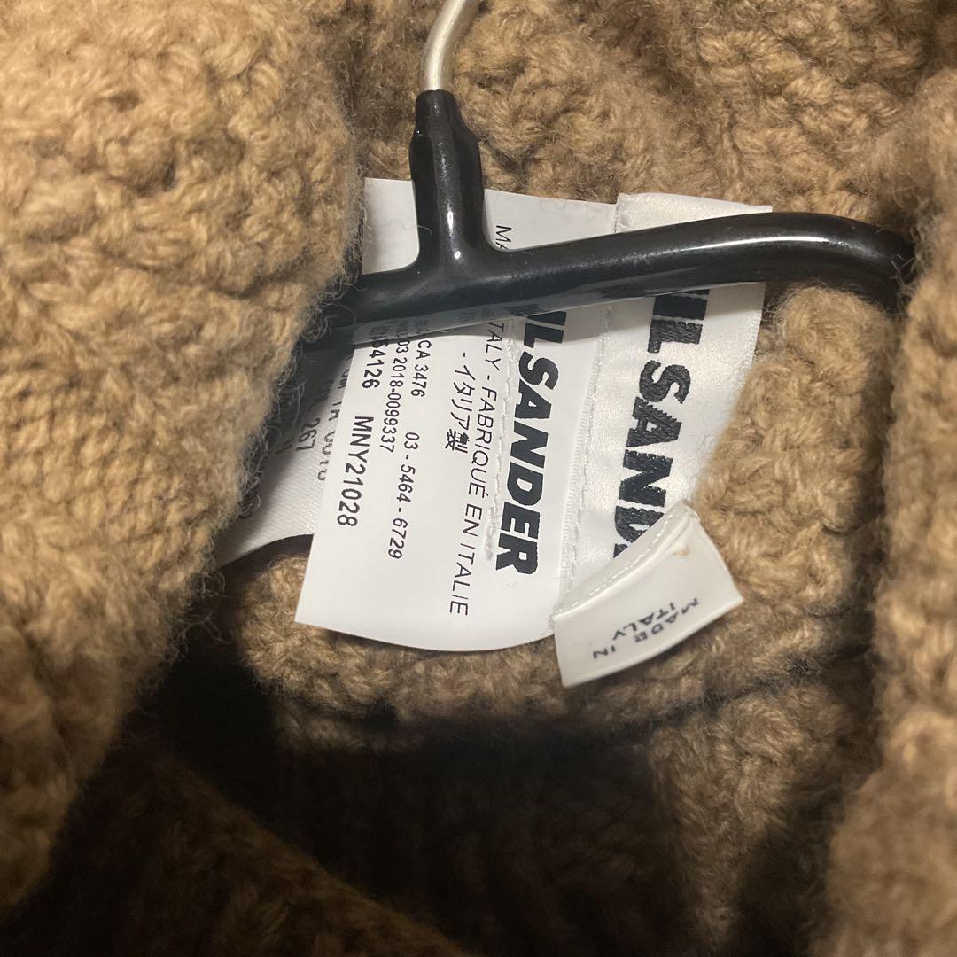 開店セール☆レア品 美品 ジルサンダー イタリア製 スヌード ネック